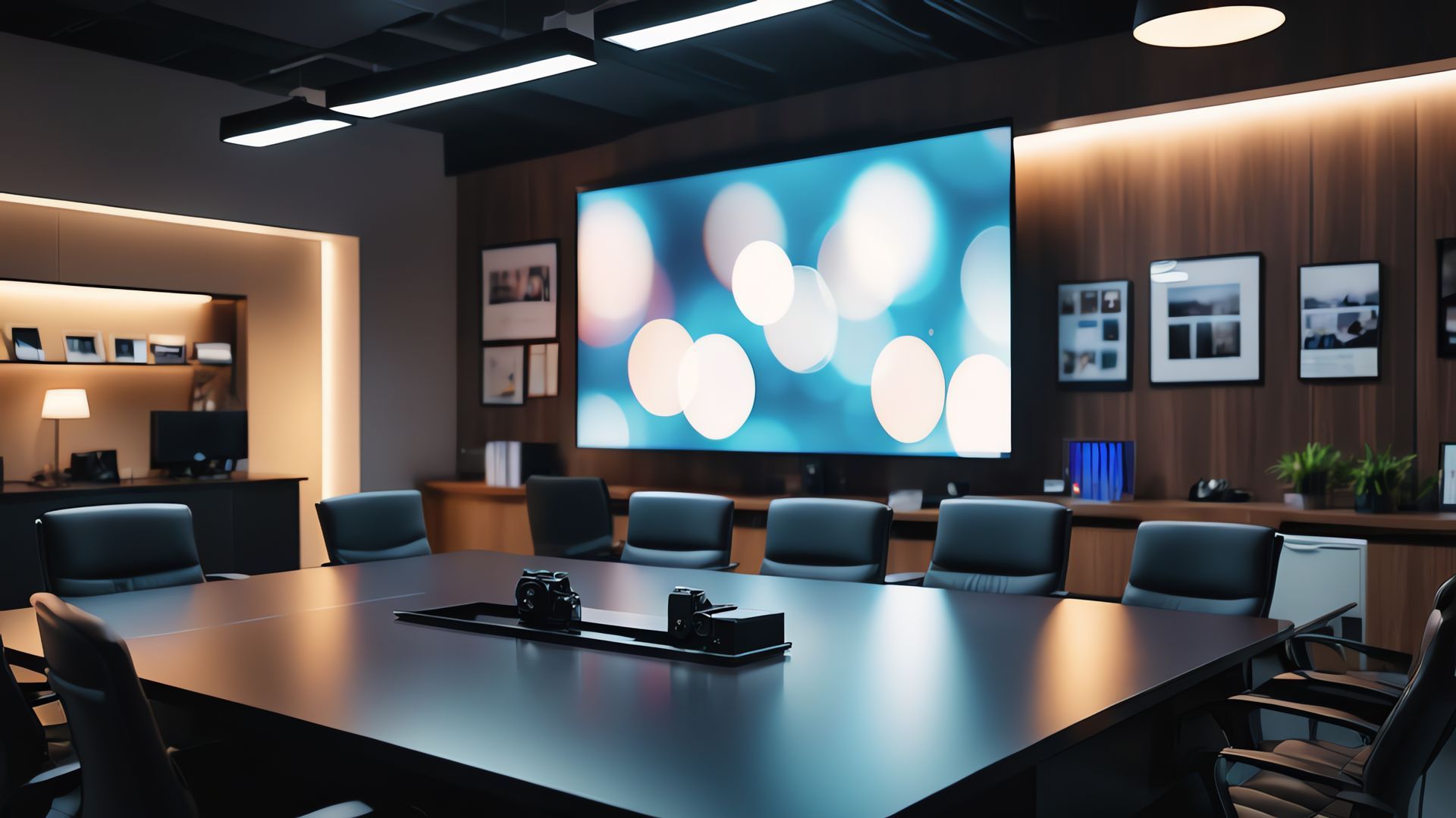 AV installation support on commercial project